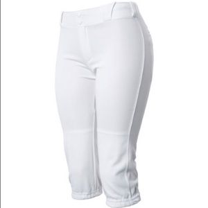 White Softball Pants